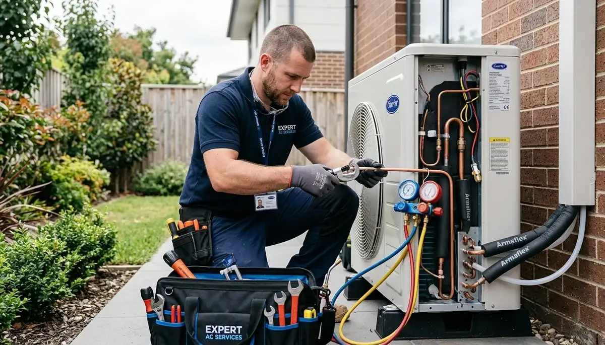Licensed plumber fixing residential pipes in Colorado Springs, CO for Five Star Cooling